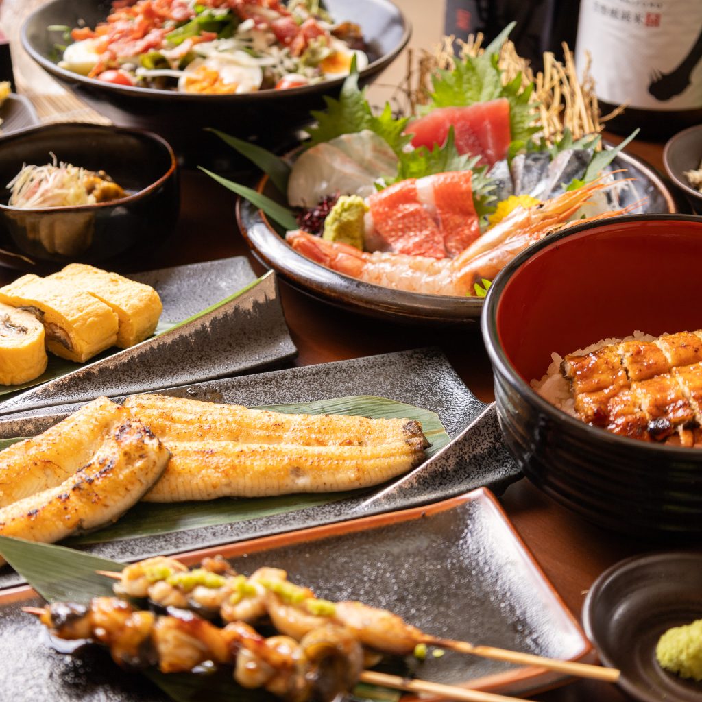 ★当店おすすめ★【歓送迎会/接待】2時間飲み放題付き<10品>贅沢うなぎ堪能コース写真